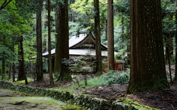 日本高山寺风景桌面壁纸