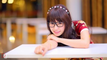 亚洲气质美女性感私房写真桌面壁纸 第二辑