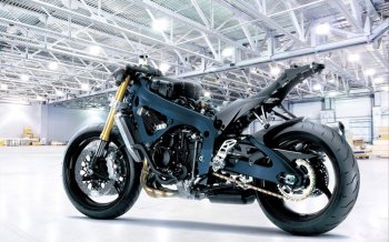 超酷的摩托跑车桌面壁纸