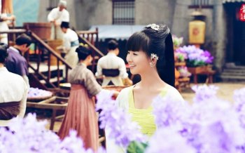 小彩旗青丘狐传说宽屏壁纸