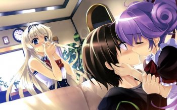 降临于我与她之夜动漫壁纸