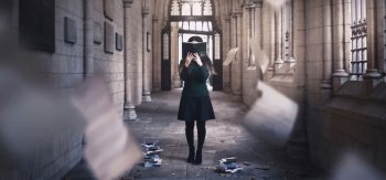 女孩,书,悔改,教堂,桌面壁纸