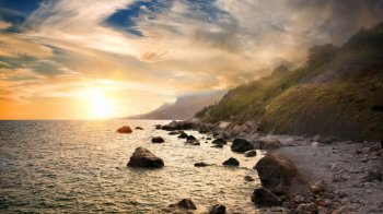 精选大海海岸岸边风景桌面壁纸 第二辑