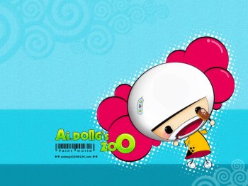 卡通17寸电脑桌面壁纸