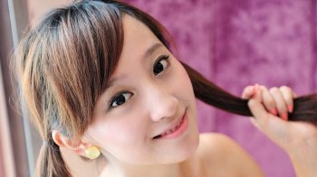 清纯可爱的好看美女甜美诱惑桌面壁纸高清