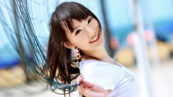 海南美女孟瞳迪性感排球女郎电脑壁纸