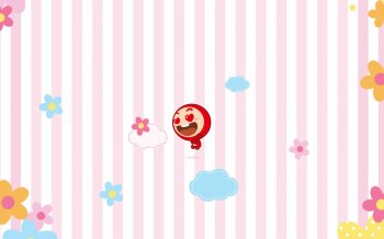 佛果果表情背景创意素材高清桌面壁纸图片第二辑