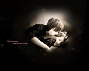 黑色爱情艺术设计ppt背景图片