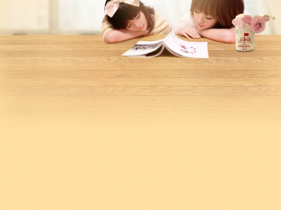 闺蜜小清新淡雅背景图片素材