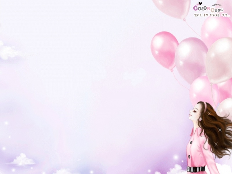 漂亮精美的粉色卡通背景素材