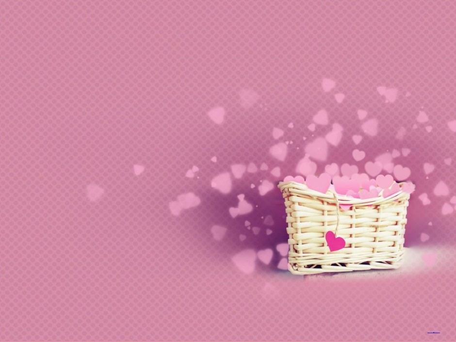 唯美爱心ppt背景图片素材