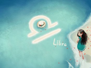 唯美女孩淡雅幻灯片背景图片