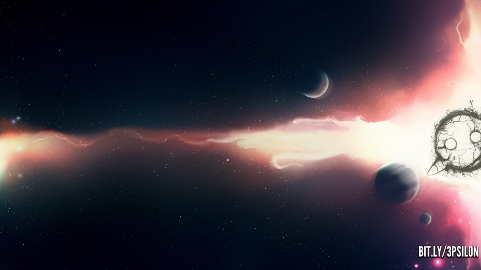 唯美自然星空宇宙背景图片