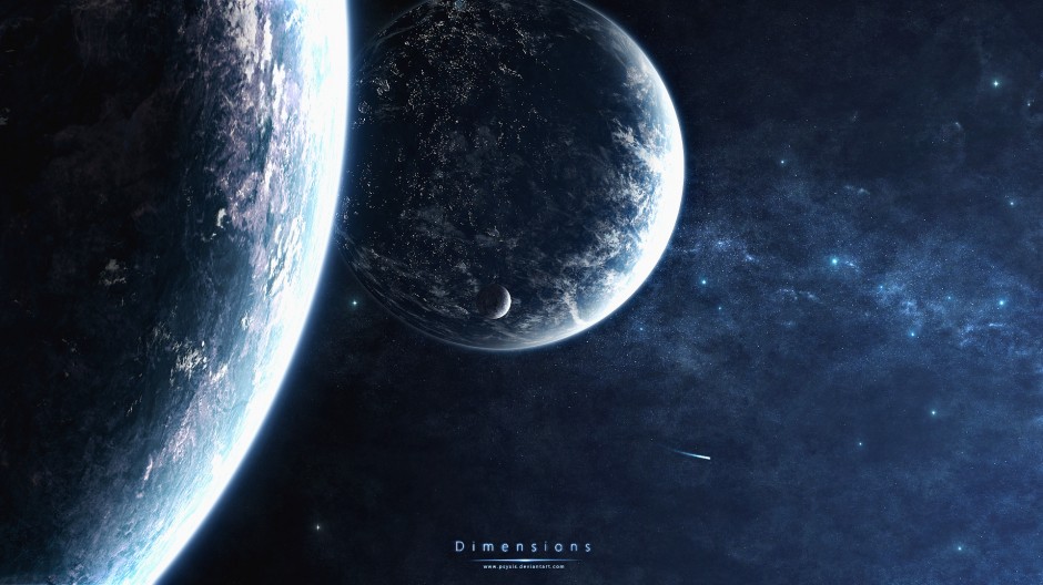 唯美自然星空宇宙背景图片