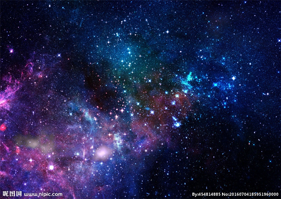 淡紫色的星星高清背景图片素材