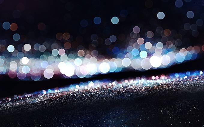 精美梦幻星空ppt背景图