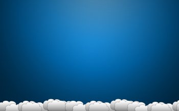 矢量云朵ppt背景图片素材