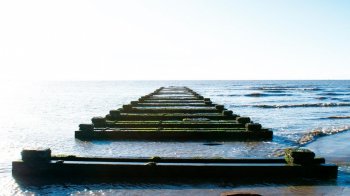 海边的风景ppt背景图片