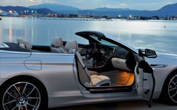 宝马敞篷轿跑车高清摄影图片