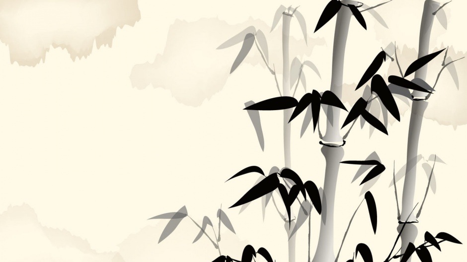 中国风水墨画背景图片素材