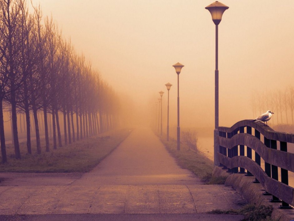 聊天背景图片大全动漫 通往远方的路