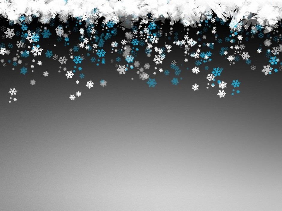 雪花庭院唯美背景图片psd素材