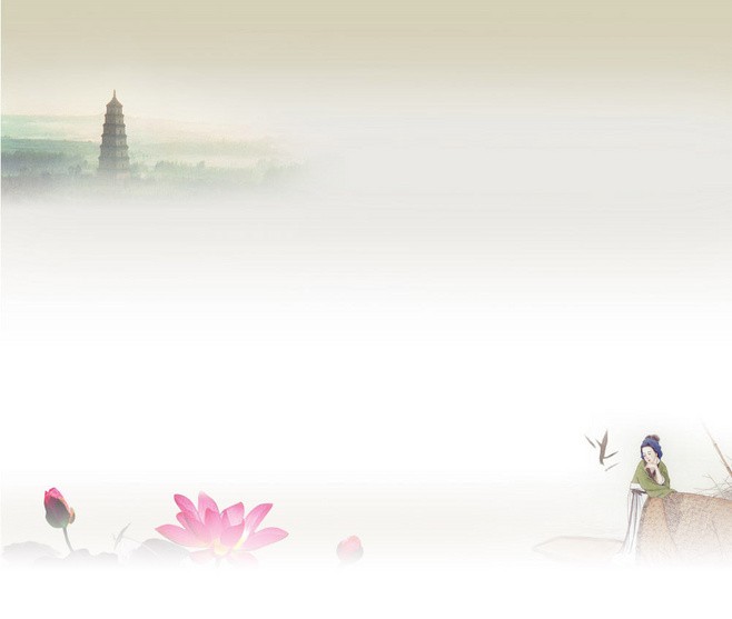 背景图片淡雅唯美女生最爱素材