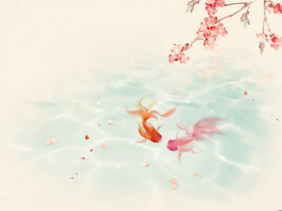 温馨浪漫粉色聊天背景图