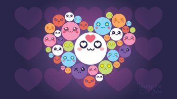 情人节的可爱唯美背景图片