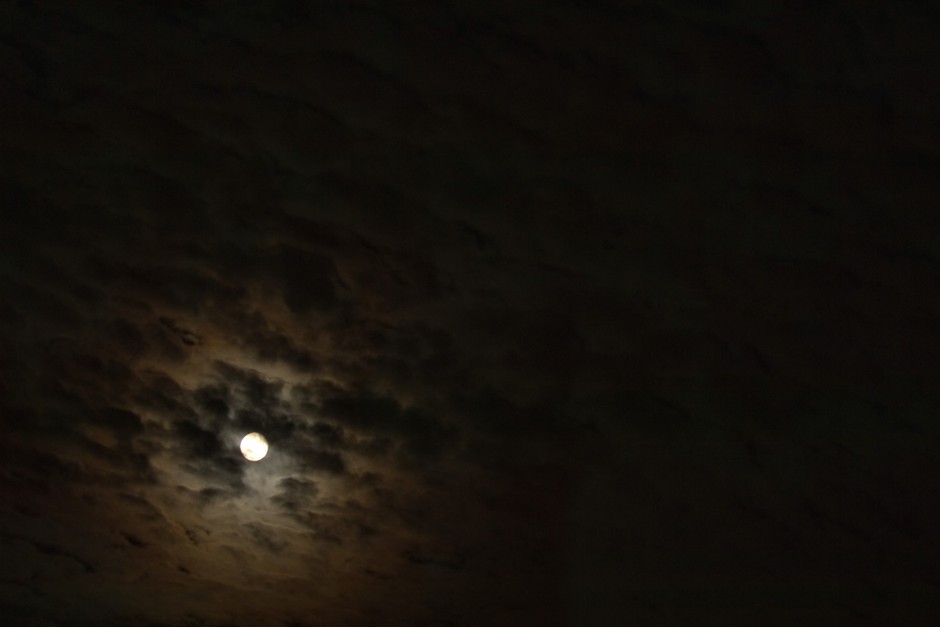 孤独月亮ppt背景图片素材