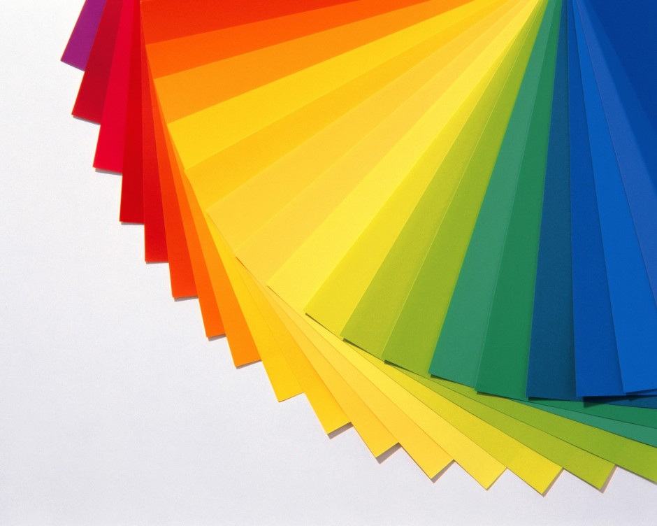 彩色简约渐变ppt背景图