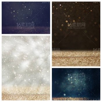 梦幻浅色粒子光斑ppt背景图