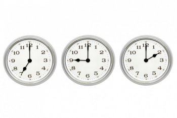 朋友圈高大上时钟背景图