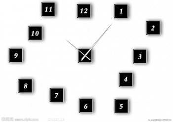 太阳钟表时尚大气背景图片素材