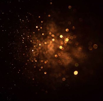 闪动梦幻光斑ppt背景图片