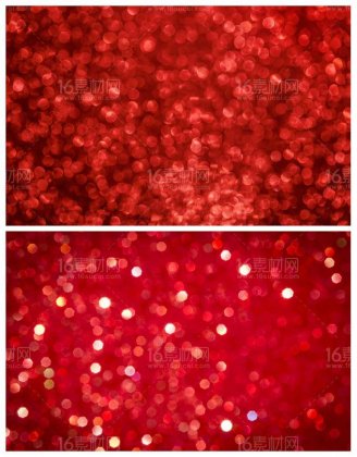 照片红色梦幻粒子背景图