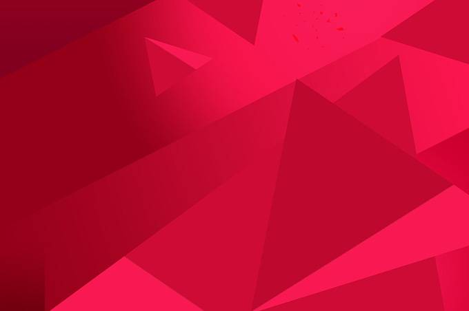 ppt红色几何渐变背景图片