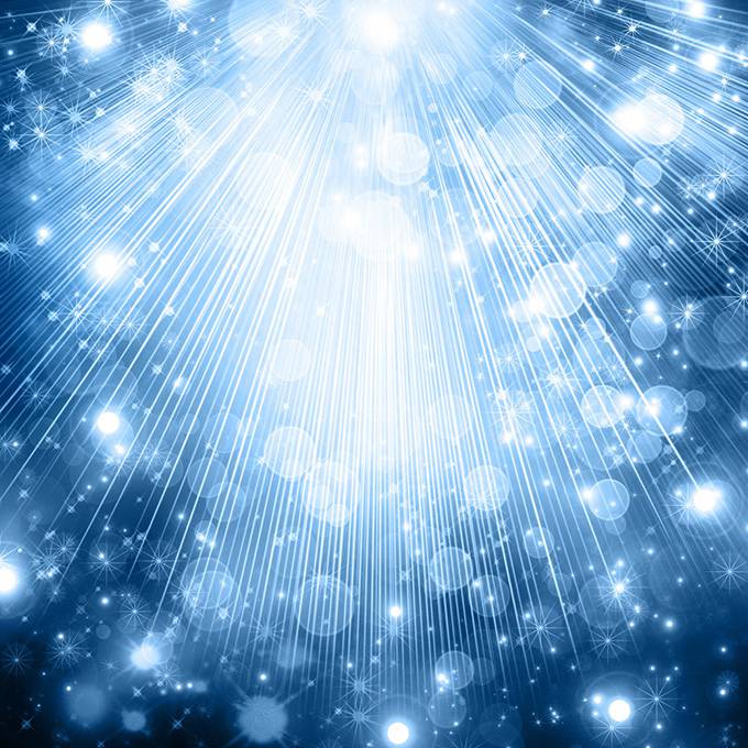 梦幻绚丽星光情景ppt背景图