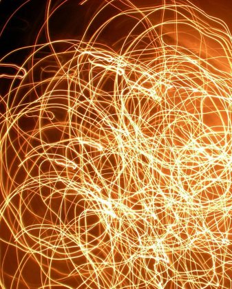 led动感光线纹理ppt背景图片