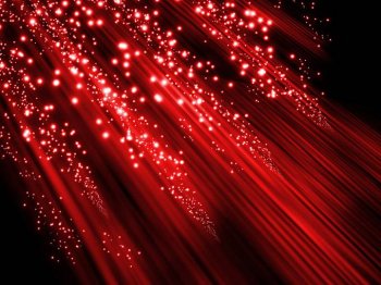 酒红色梦幻光线ppt背景图片