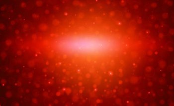 红色大气梦幻光斑背景图