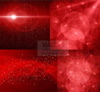 ppt简约背景图片红色光晕