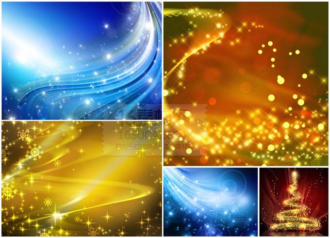 ppt炫彩光晕精美背景图片