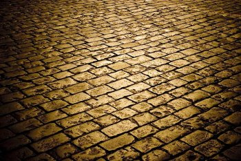 砖墙怀旧风格ppt背景图