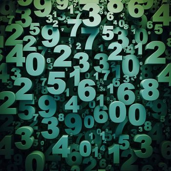 ppt带数字的立体时尚背景图片