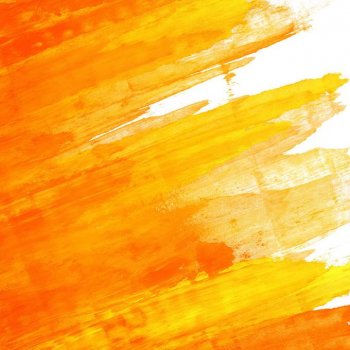 ppt背景图片中国风橙色泼墨画