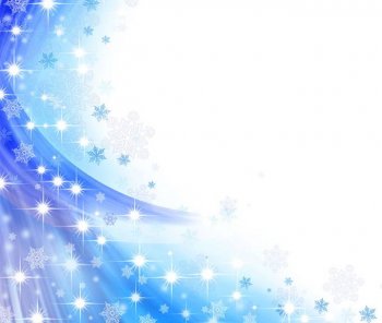 雪花飘飘蓝色精美背景图
