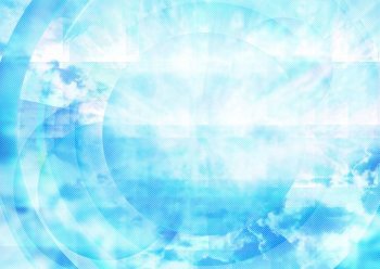 高科技抽象光芒海报背景图