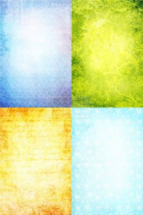 花纹折纸复古背景矢量图