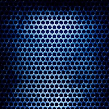 质感蓝色镂空金属背景图